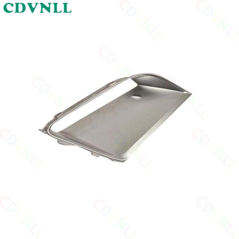 For Audi RS6 2013-2018 Right Front Bumper Fog Light Border Cover Bezel Chrome - Image 3 of 4