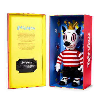 Toby is Swell as Matty Mattel Plush HAND SIGNED By Gary Baseman LE500 *SHIPPED*