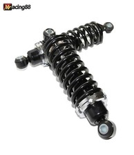 Black Rear Street Rod Coil Over Shock Set W350 Pound Coated Springs