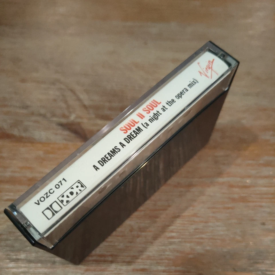 Soul II to Soul A Dreams A Dream cassette tape HTF Virgin remixes 1990 XDR - Image 3 of 4