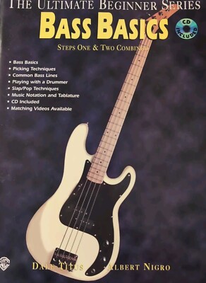 BASS BASICS DIE ULTIMATIVE ANFÄNGERSERIE (keine CD) - WARNER - GC - PORTOFREI