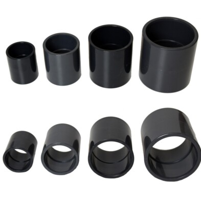 PVC Muffe 75 mm Rohrverbindung Fitting Klebemuffe