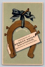 Gerett Geils Furniture Horseshoe Good Luck New Bedford P37