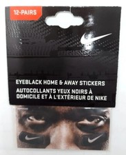 Nike EyeBlack Home  Away Stickers Set Of 12 Pairs Black/Red-Red/Black