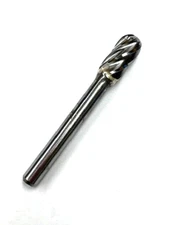 SC-3NF ALUMA CUT CARBIDE BURR CYLINDRICAL W RADIUS 3/8" X 3/4 X 1/4 HTC USA