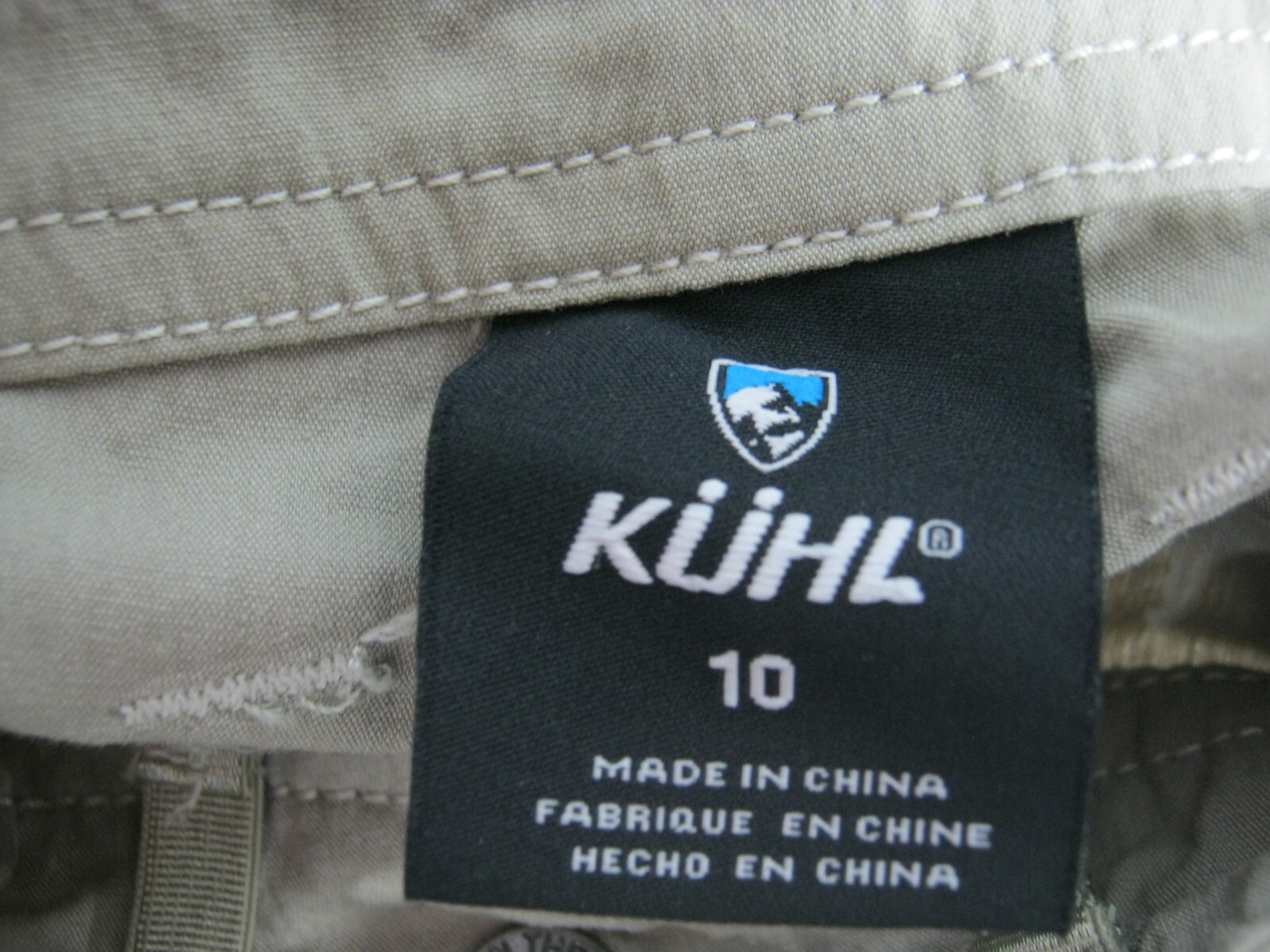 Pantalon Cargo Kuhl 'Born In The Mountains' - Homme, 34x32, Marron, 100% Coton