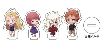 Summertime Rendering Mini Chara Acrylic Puchi Stand Summer Time Render Petit