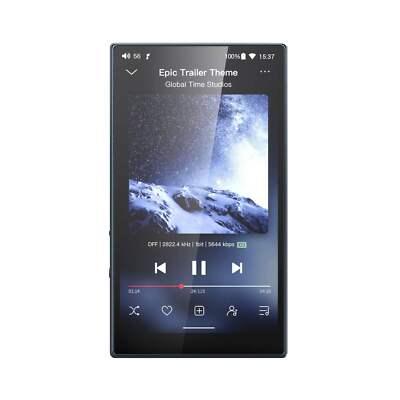 FiiO M21 DAP Tragbarer Hi-Res Digital Audio Musik Player Bluetooth 5.0 Dunkelblau