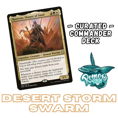 Hazezon, Shaper of Sand Deck | Desert Token Custom Commander Deck | EDH Deck |