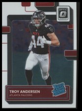 2022 Donruss Optic #273 Troy Andersen Atlanta Falcons