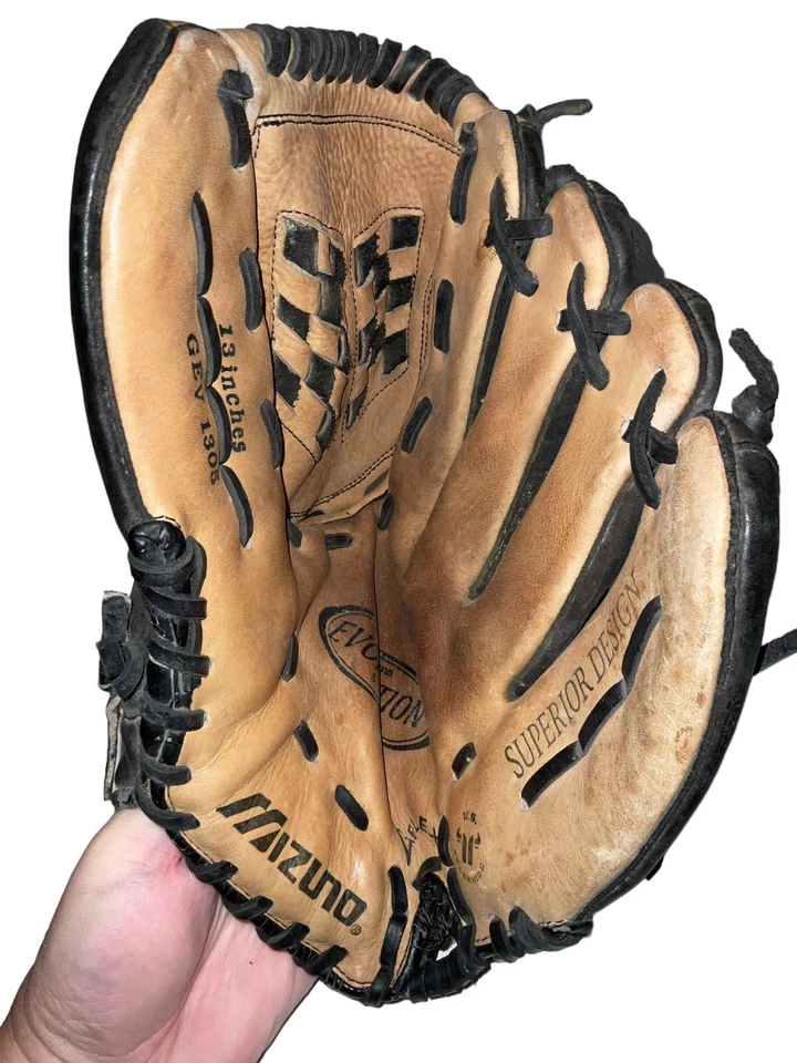 "Guante derecho Mizuno GEV 1305 Jenny Finch 13"" - Serie Evolution diseño superior" Foto 3 de 4