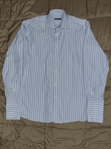 Canali mens dress shirt 42 / 16.5 | eBay