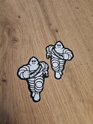 2 Aufkleber Sticker Tuning Michelin Reifen GT Autosport Motorradsport Racing