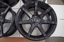 1x Kudo Racing Razor 17x9 5x114.3 5x4.5 25mm Full Black Wheel Rim Honda Civic 1x Kudo Racing Razor 17x9 5x114.3 5x4.5 25mm Full Black Wheel Rim Honda Civic