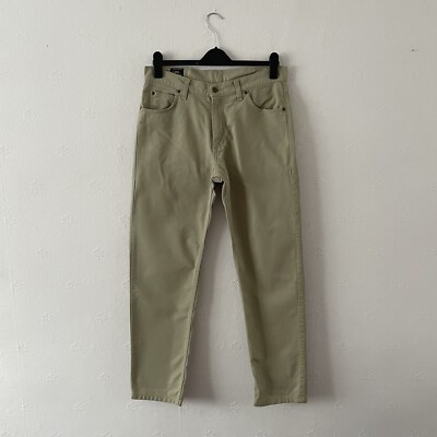 LEE JEANS - W32 L31 TAPERED - BEIGE - LIGHTWEIGHT