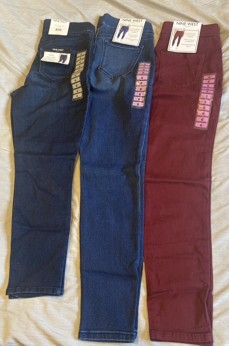 Nine West Women's Skinny Fit Heidi Pull-on Crop Legging | eBay