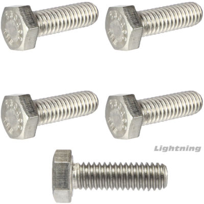 Hex Bolts Full Thread Stainless Steel 5/16-18 X 3/4'' Qty 10