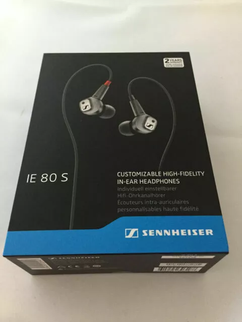 Sennheiser IE 80 S In-Ear Noise-Isolating Headphones 615104303188