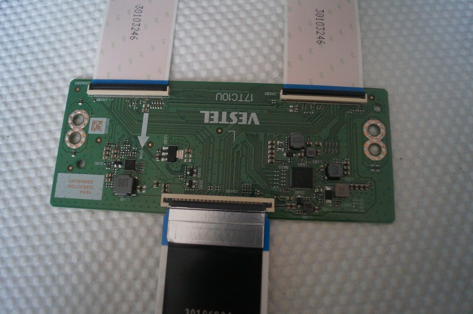 T-CON BOARD 17TC10U 23630799 FOR 55"" TOSHIBA 55UL2163DBC , VES550QNDL-2D-N91