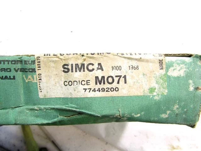 M071 DRUCKPLATTE MECHANISMUS VALEO SIMCA 1000 0.9 B 29KW 5P ERSATZTEIL NEU - Изображение 3 из 3