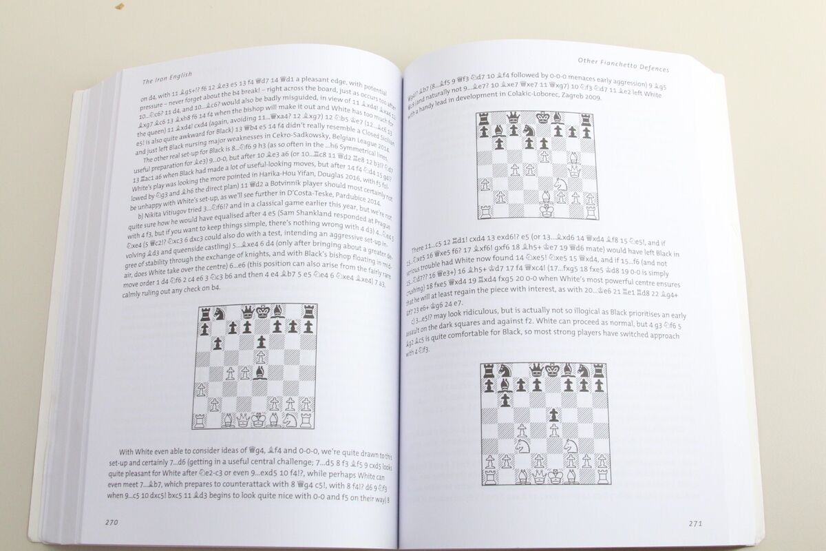 Opening Repertoire Iron English Chess Game Chessable Strategy Simon  Williams 9781781945803