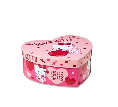 Hello Kitty Valentines Day 2025 Heart Box Gift Basket Set (NEW IN PACK) - 第 3/7 張圖片
