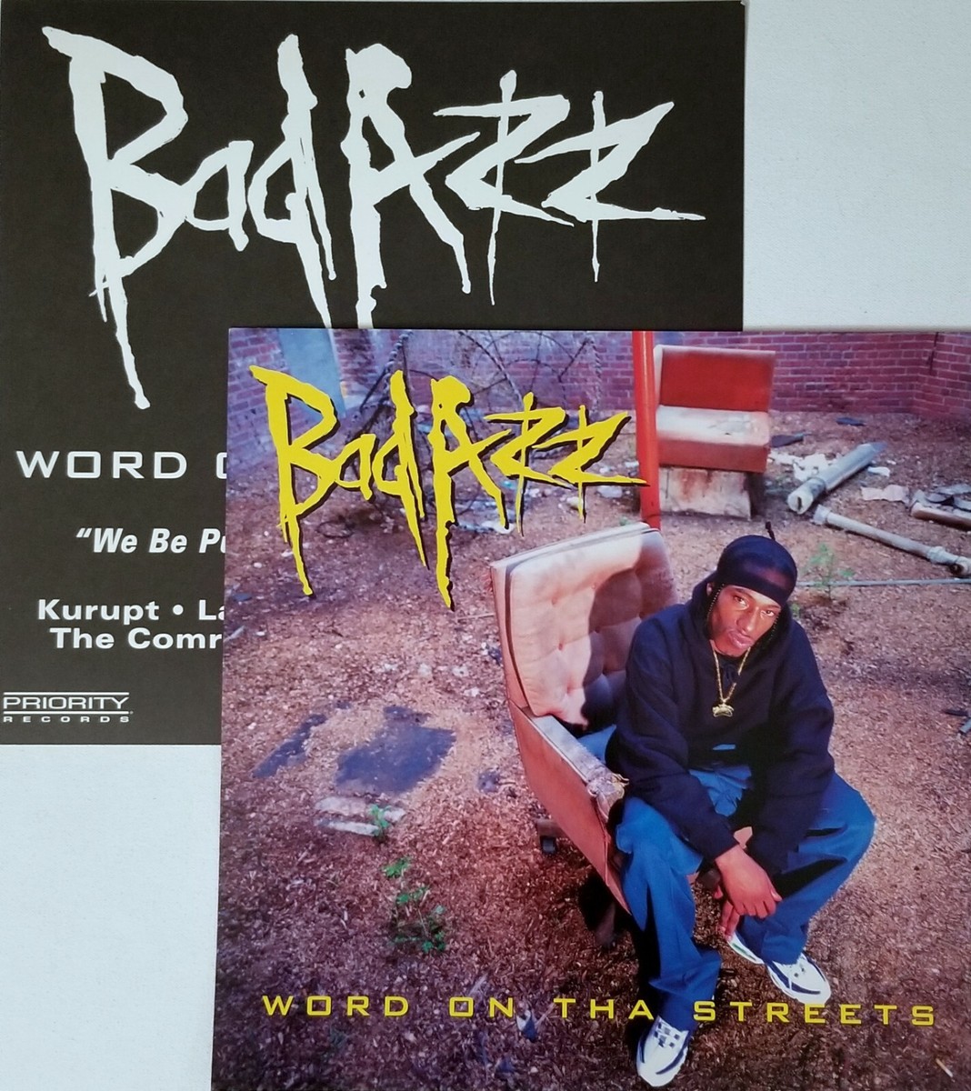 BAD AZZ 98 PRIORITY RECORDS 2 PROMO POSTER 12