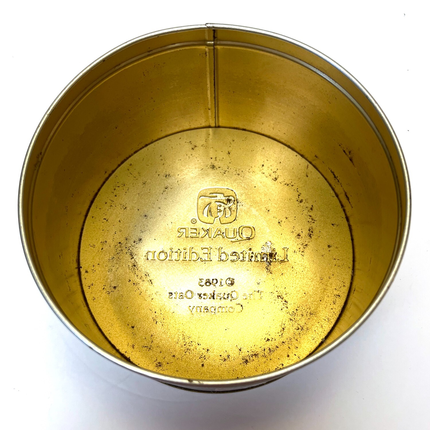 Quaker Rounds Vintage 1983 Quaker Oats Round Tin Canister Cookie Tin | eBay