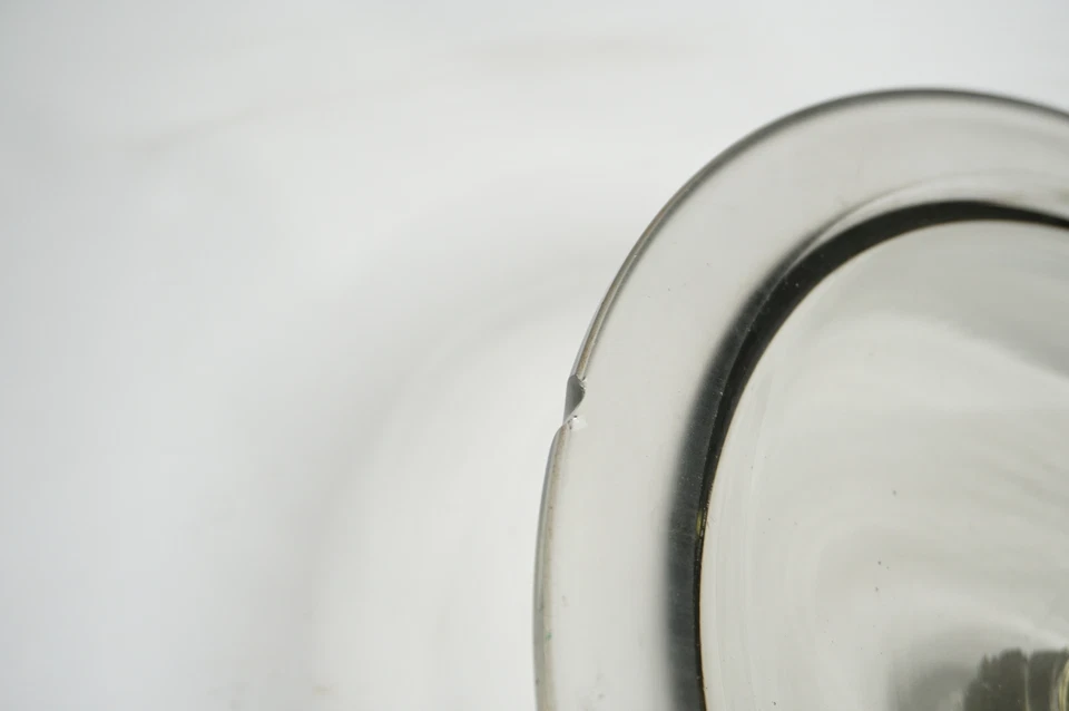 Laborkonvolut #18 Exsikkator Deckel ca. 30 cm Außendurchmesser Knopfdeckel Glas - Bild 4 von 4