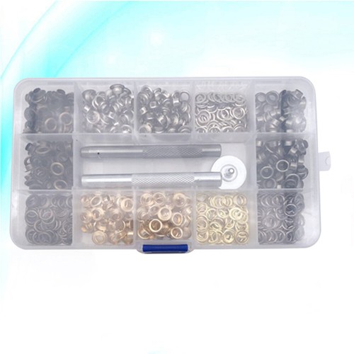 UTOCLEC Ösen Set 800 Stück - 2mm Metallösen In 4 Farben Mit Werkzeug