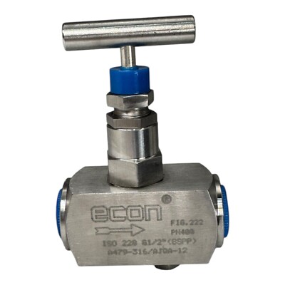 Econ 11810629 fig. 222 PN400 needle valve Nadelventil BSPP 1/2''