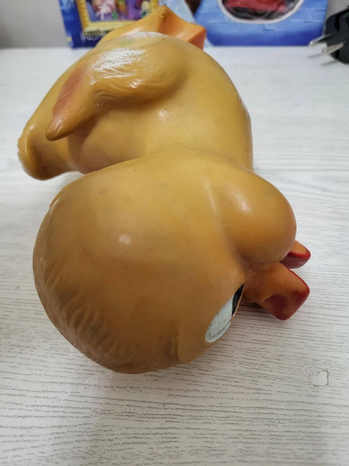 VECCHIA PAPERA IN GOMMA ANNI 60 MARCHIO ELEFANTINO - Immagine 2 di 4