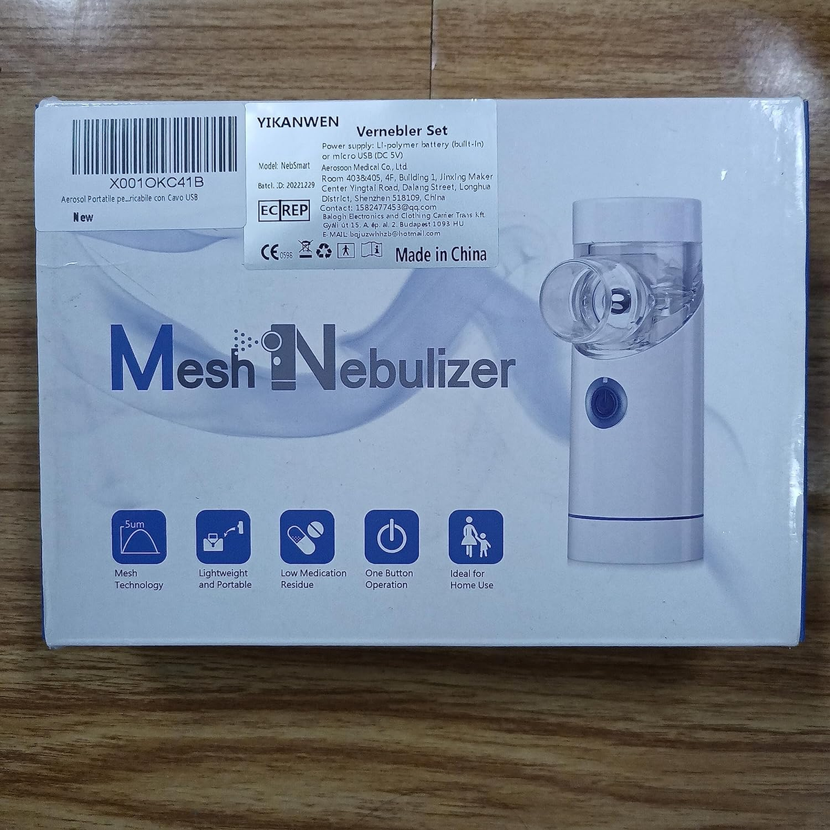 Scooter Elettrico Per Anziani Inalatore A Vapore Portatile Ricaricabile - Per Adulti, Bambini E Anziani, Doppio Ugello Cordless Anziani