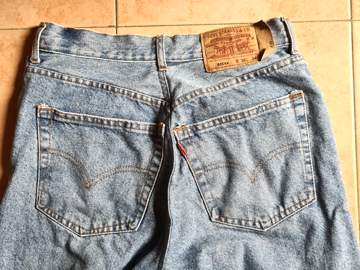 Levis Vintage 501XX Made In USA W38 L34 | eBay Levis Vintage 501XX Made In USA W38 L34 | eBay