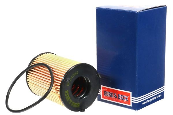 BORG & BECK BFO4343 Oil Filter Insert 62mm Outer Diameter Fits Isuzu D-Max