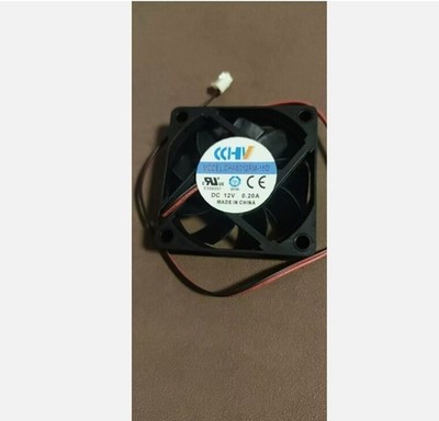 1PC CCHV Fan CHA6012RM-15D DC12V 0.20A 6015 6cm 2 Pin Cooling Fan #za