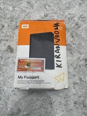 Western Digital 5TB My Passport - tragbarer Speicher ''brandneu im Karton''