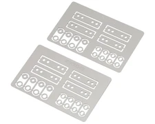 Kyosho MZW126 - Mini-Z Setting Stainless Steel Shim Set (40)