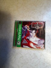 Tekken 3 Platinum Sony PlayStation 1 PS1 TESTED WORKS PERFECT, W/ MANUAL