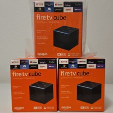 Amazon Fire TV Cube 2nd Gen 16GB 4K HDR Dolby...