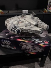 Vintage Star Wars POTF Kenner 1995 Electronic Millennium Falcon w/ Box