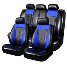 For Toyota Camry Corolla Car Seat Covers Leather 5-seat Front Rear Set Protector