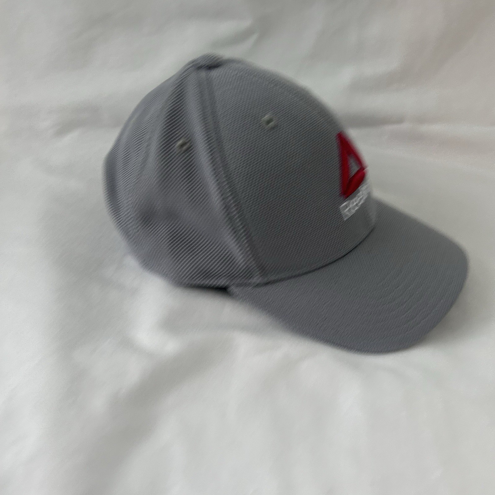 Reebok Gray Solid Fabric Adjustable Baseball Hat … - image 4