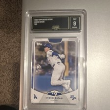 Topps 2024 50/50 Shohei Ohtani #20 GMA 9 Los Angeles Dodgers Baseball Card
