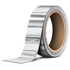 351 Gloss Silver Chrome Adhesive Vinyl Pinstripe Detailing Tape 1" x 30ft New