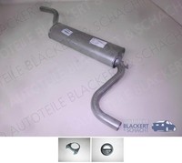 Auspuff Endtopf + Anbauteile FüR Bmw 2 Er E10 Limousine 1968-1975