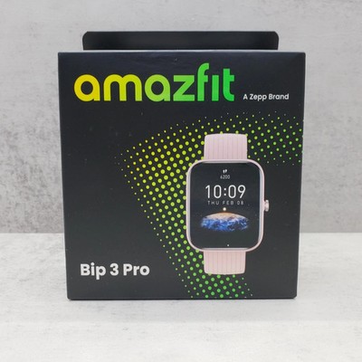 Amazfit Bip 3 Pro Smartwatch For Men & Women - Pink