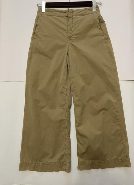 Women DRYKORN Trousers Beige Cotton 34