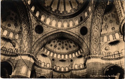 CPA Istanbul Moschee Sultan Ahmed le Kuppel TÜRKEI (1460836)