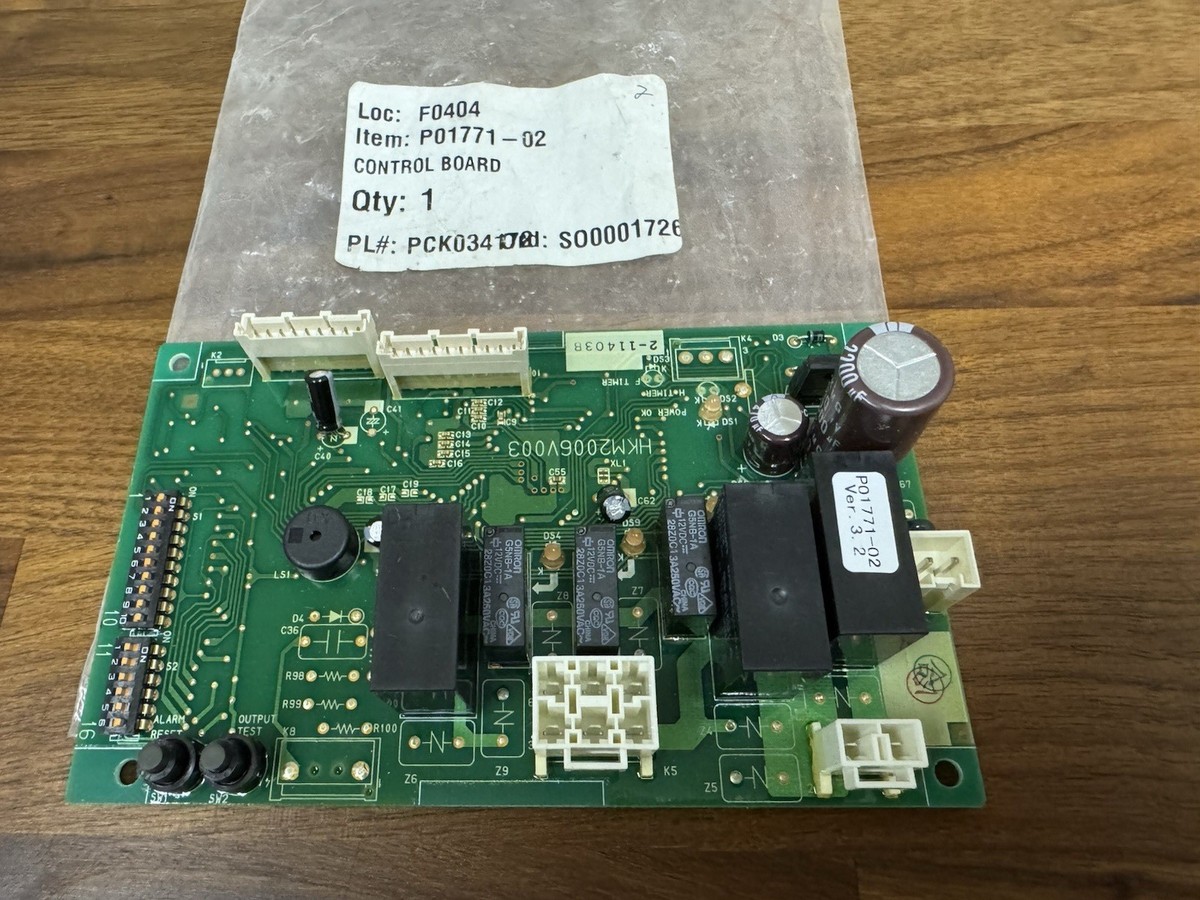 New OEM Hoshizaki Control Board P01771-02 Ver 3.2 HKM2006V003
